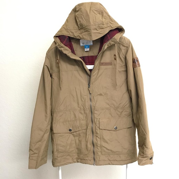 Columbia Other - COLUMBIA Water Resistant Fabric Hooded JackeT